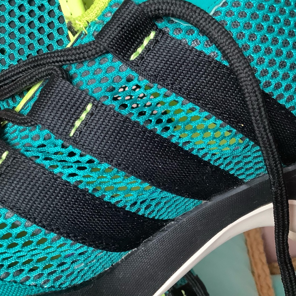 Adidas AX2 Hiking Trail Traxion AF6125 Men’s Shoes Size 13 Teal Black White 2015 - Picture 7 of 13